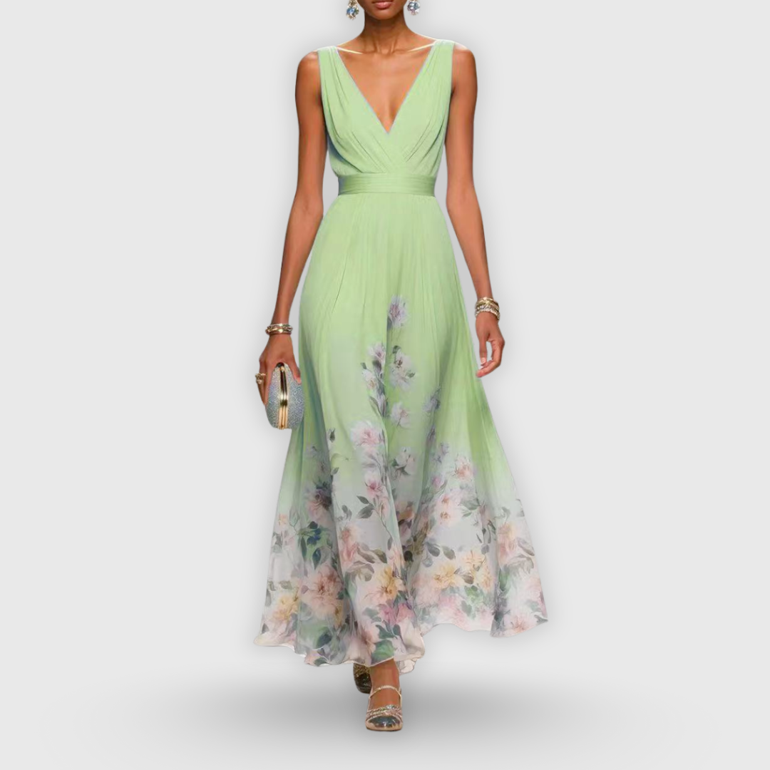 Abito Maxi Floreale Romantico da Donna
