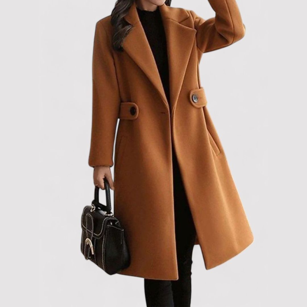 Vina - Elegante cappotto lungo invernale