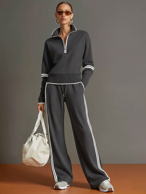 Completo da Donna con Camicetta Ampia e Pantaloni