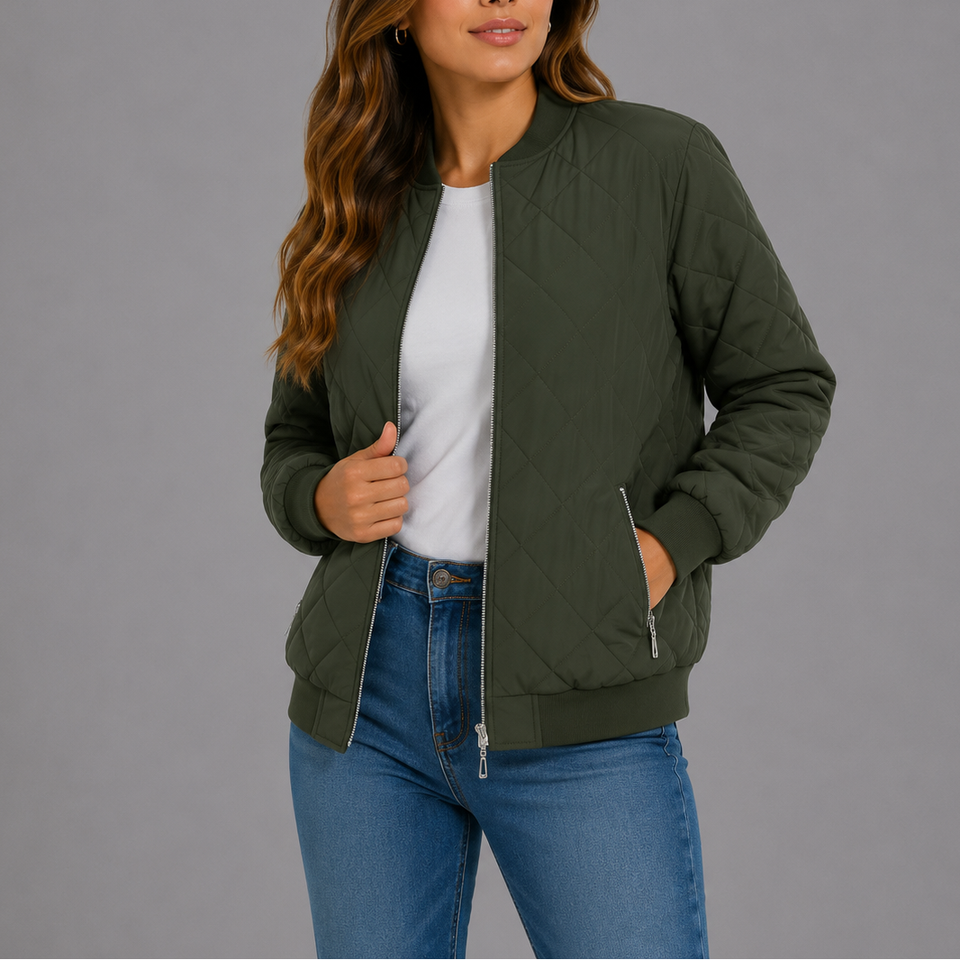 Giacca Bomber Trapuntata Classica da Donna