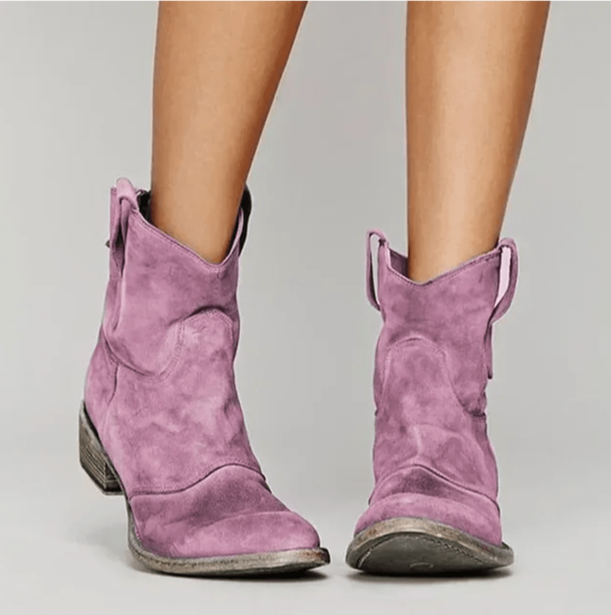 Stivaletti Comfort in Camoscio da Donna
