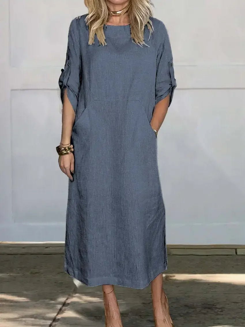 Abito Midi Boho Elegante da Donna