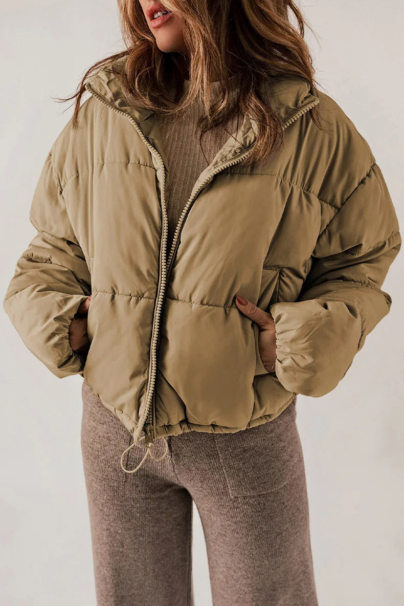 Zaneta - Giacca calda imbottita con zip