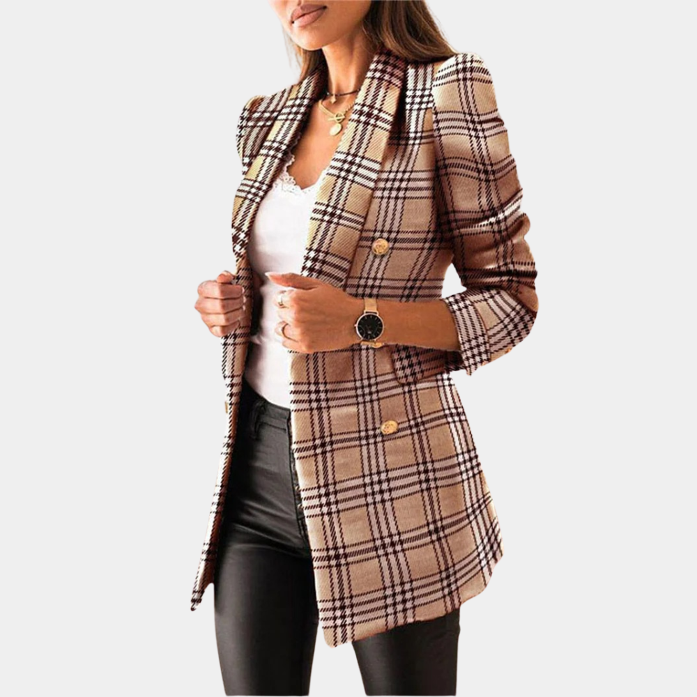 Debbie - Elegante giacca blazer doppiopetto