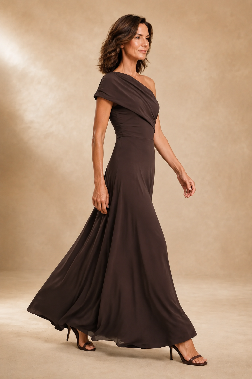 Abito Maxi Floreale Vintage da Donna