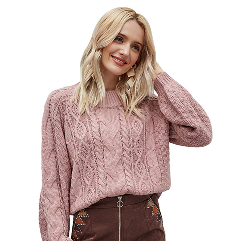 Blessyn - Maglione casual elegante a trecce