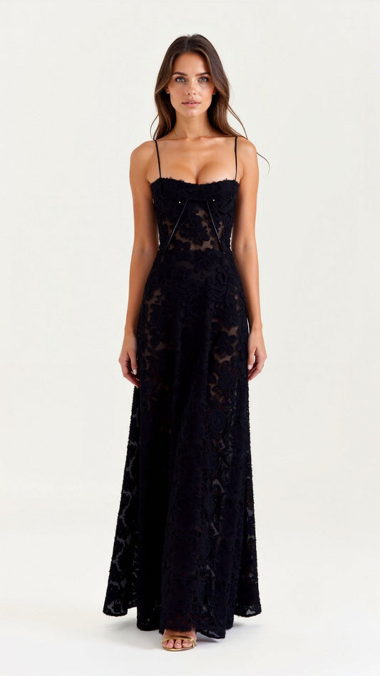 Abito Maxi Sottoveste Elegante da Donna