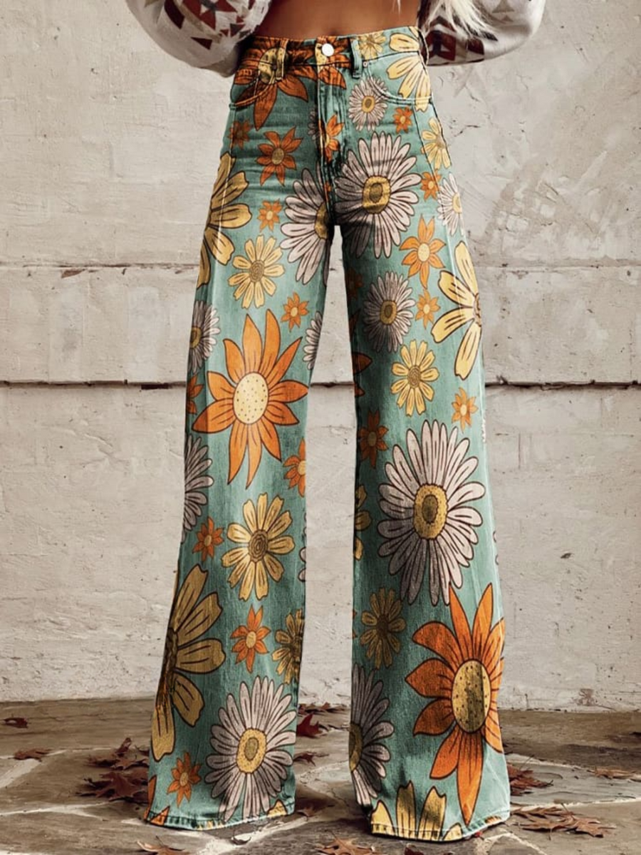 Pantaloni Donna a Gamba Dritta