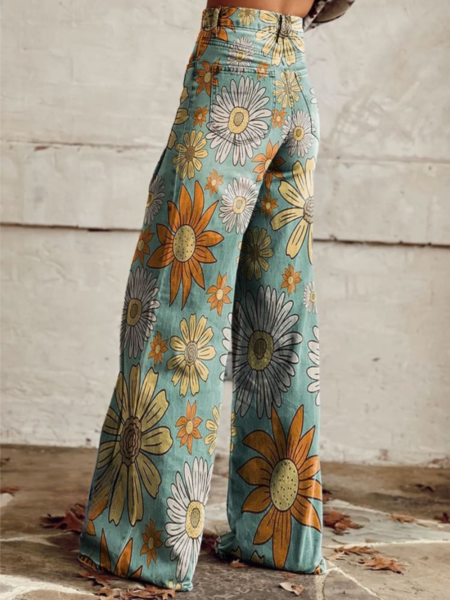 Pantaloni Donna a Gamba Dritta