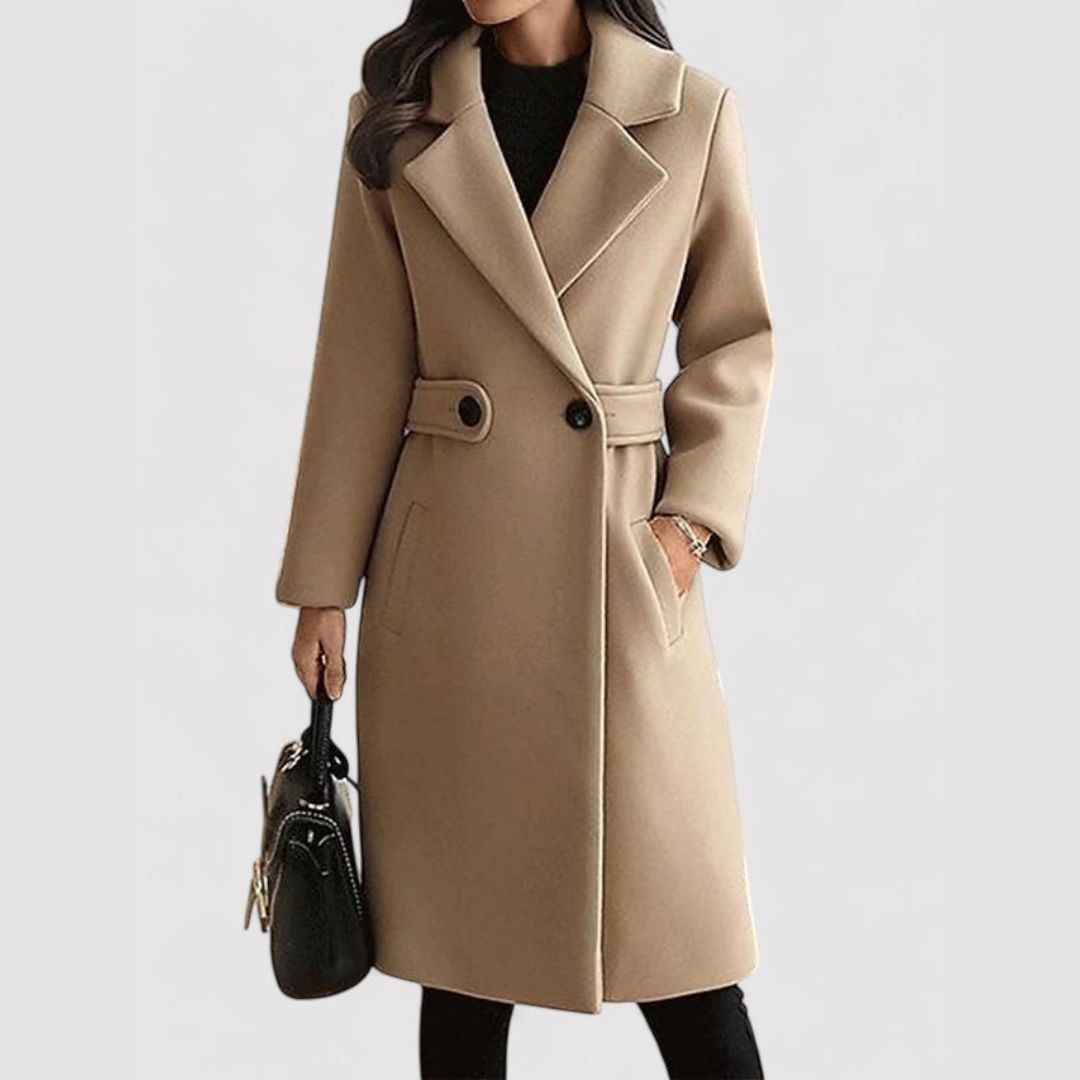 Vina - Elegante cappotto lungo invernale