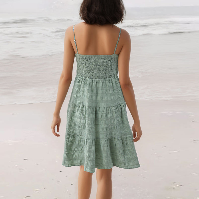 Olivia - Mini abito casual da spiaggia