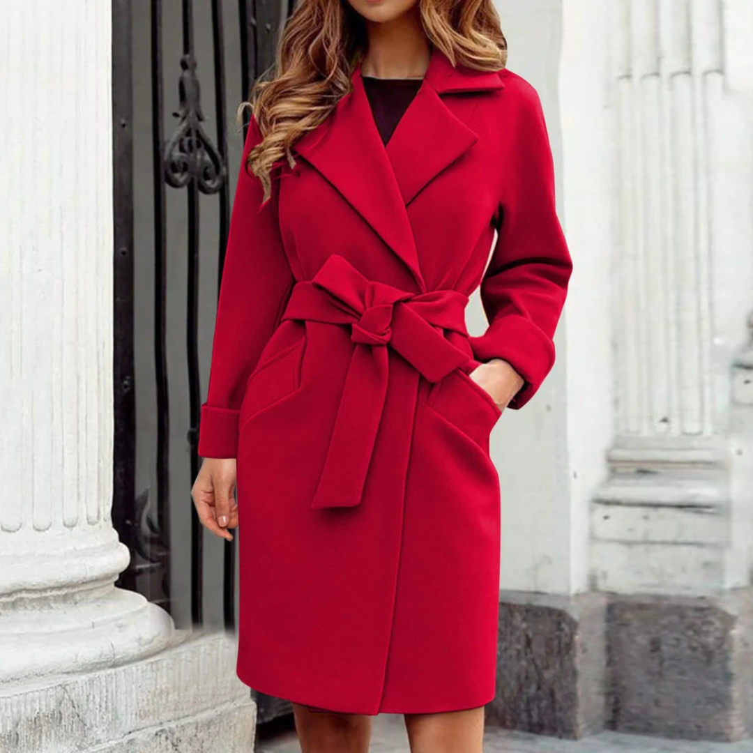 Nylah - Elegante trench lungo versatile