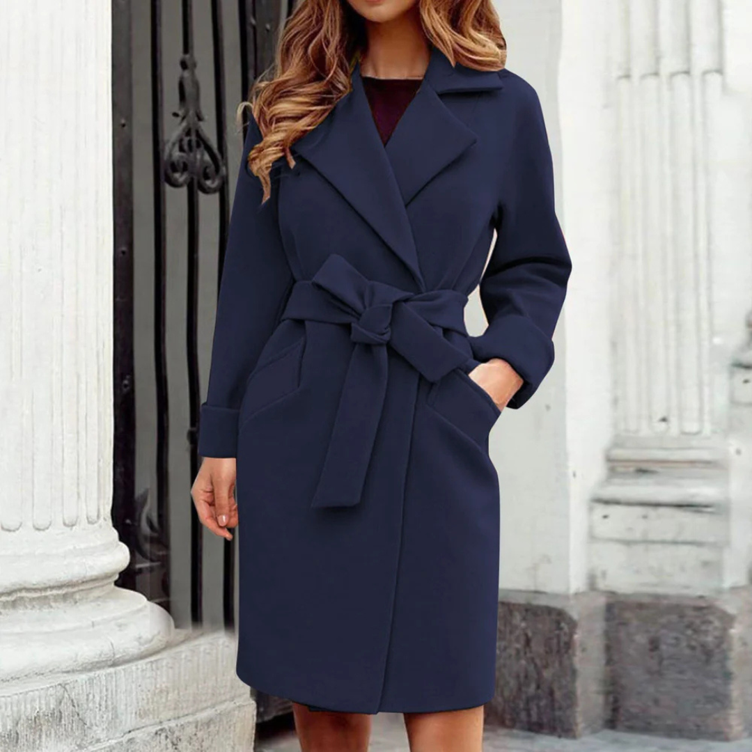 Nylah - Elegante trench lungo versatile