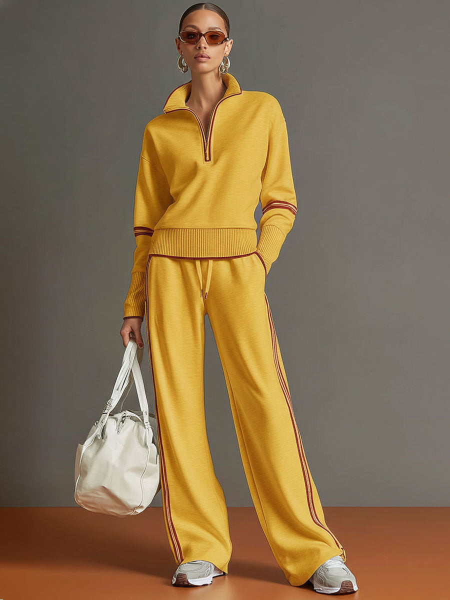 Completo da Donna con Camicetta Ampia e Pantaloni