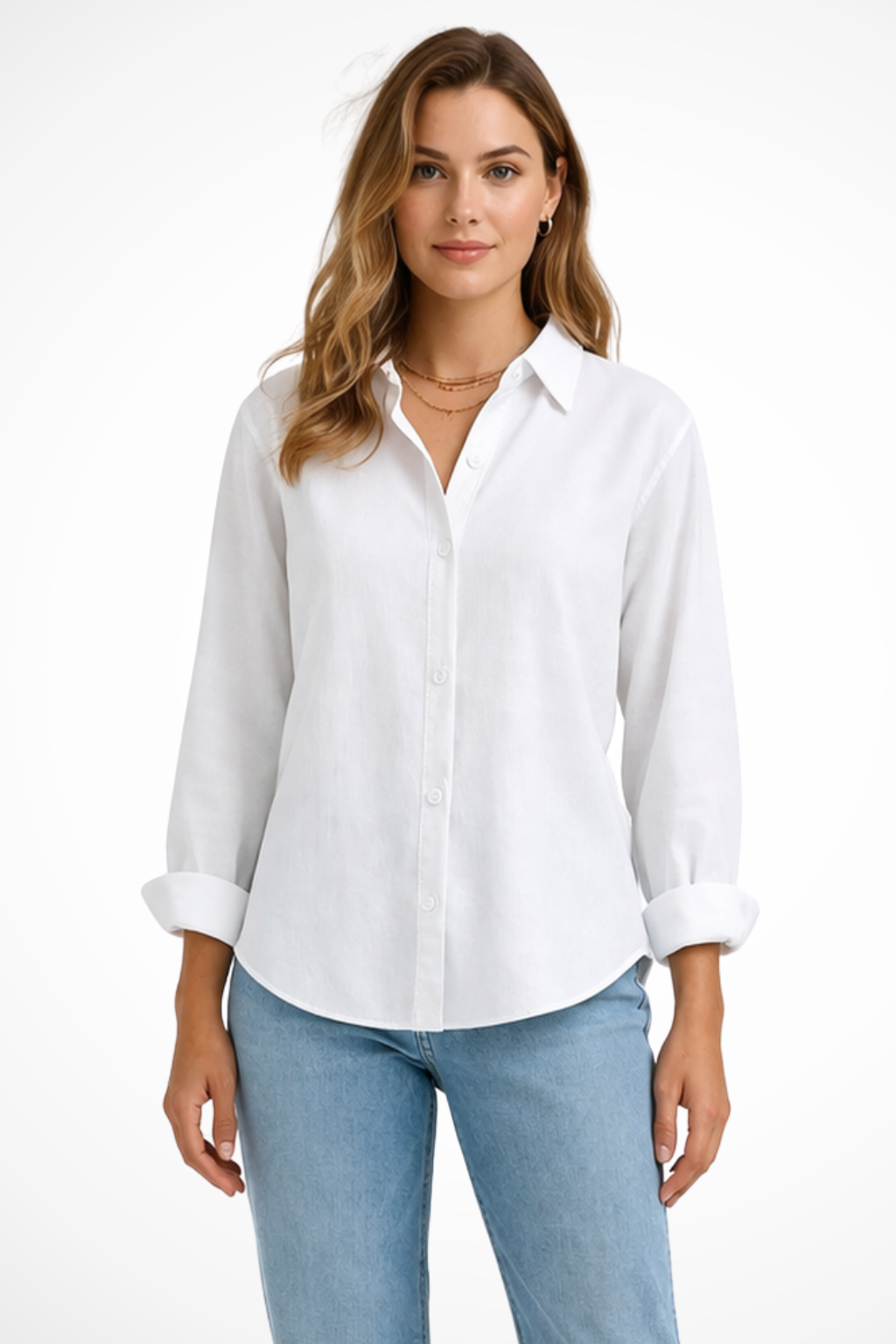 Blusa da Donna con Colletto Classico
