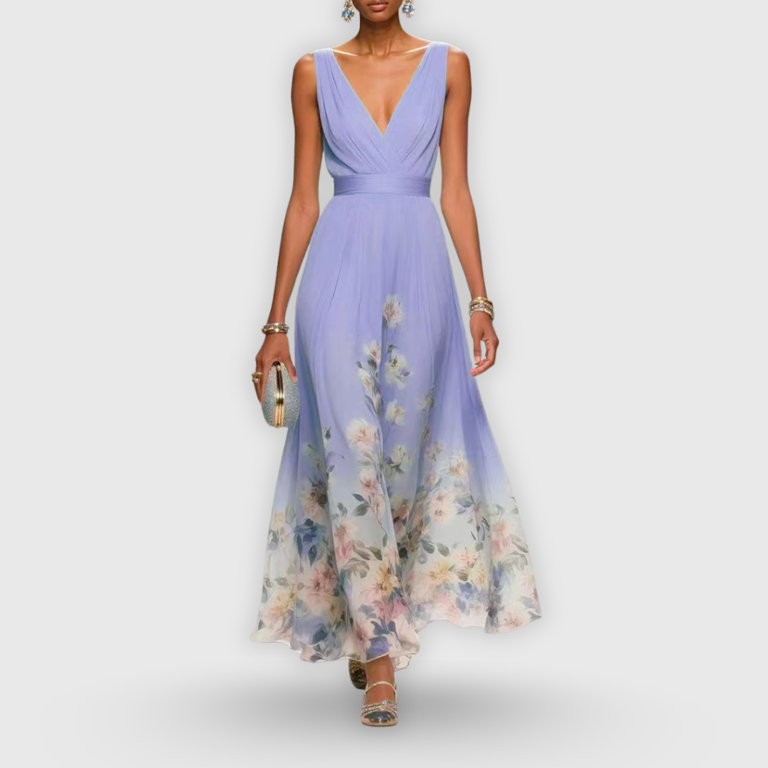 Abito Maxi Floreale Romantico da Donna