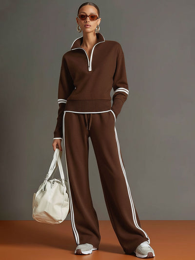 Completo da Donna con Camicetta Ampia e Pantaloni