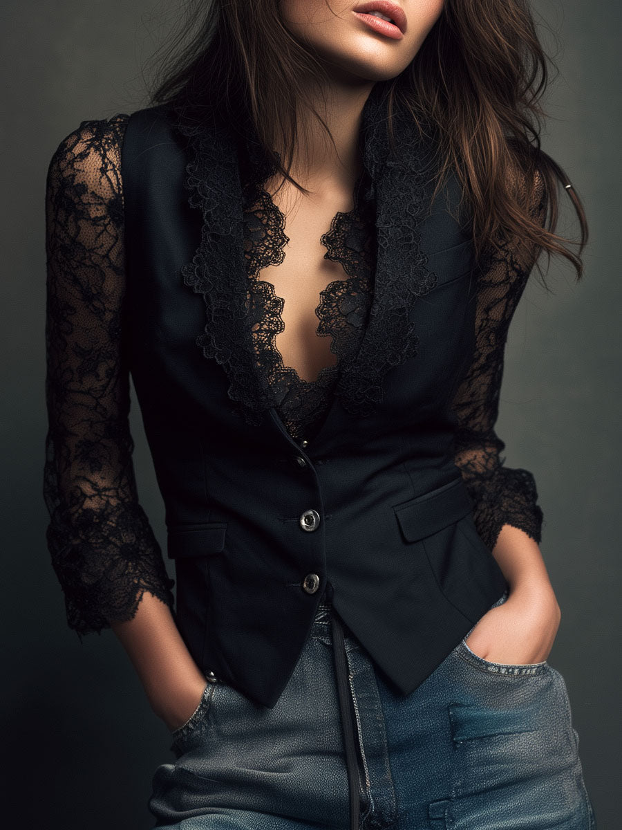 Blazer Sartoriale Classico Elegante da Donna