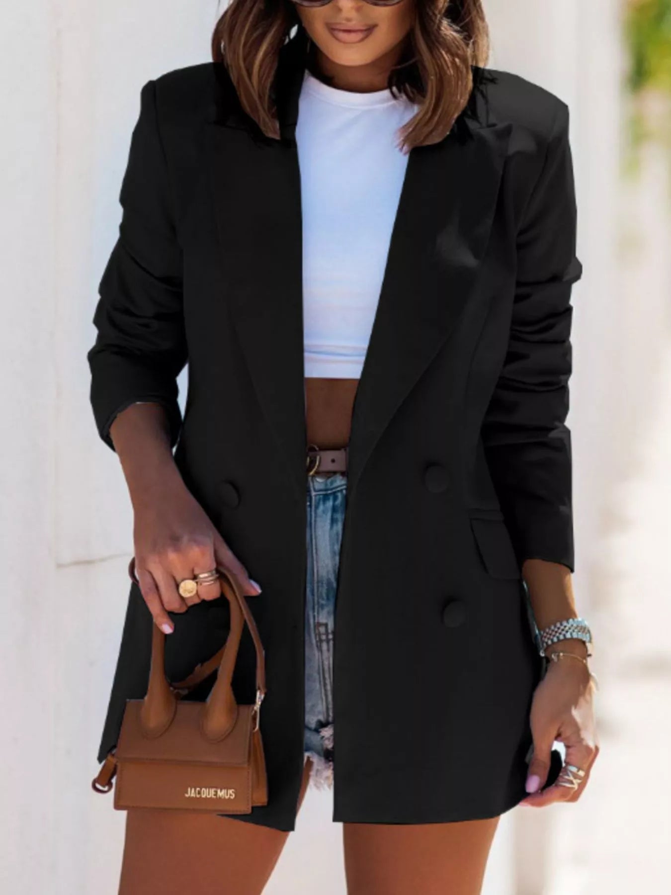 Zhanna - Elegante blazer con colletto a revers