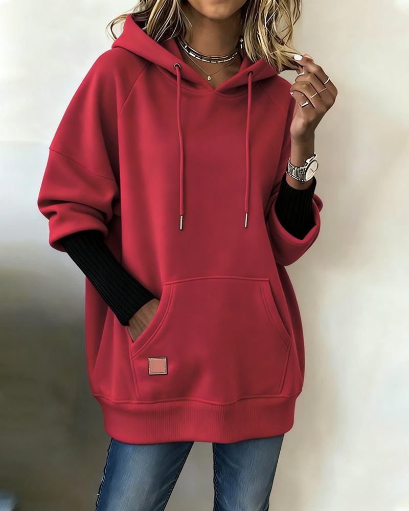 Carlie - Giacca calda casual con cappuccio e vestibilità morbida