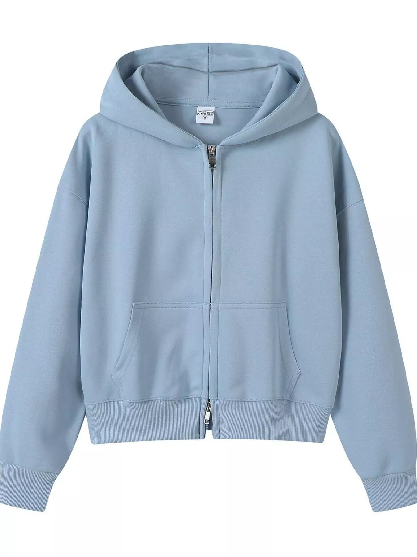 Dafne - Giacca con Cappuccio Casual con Zip