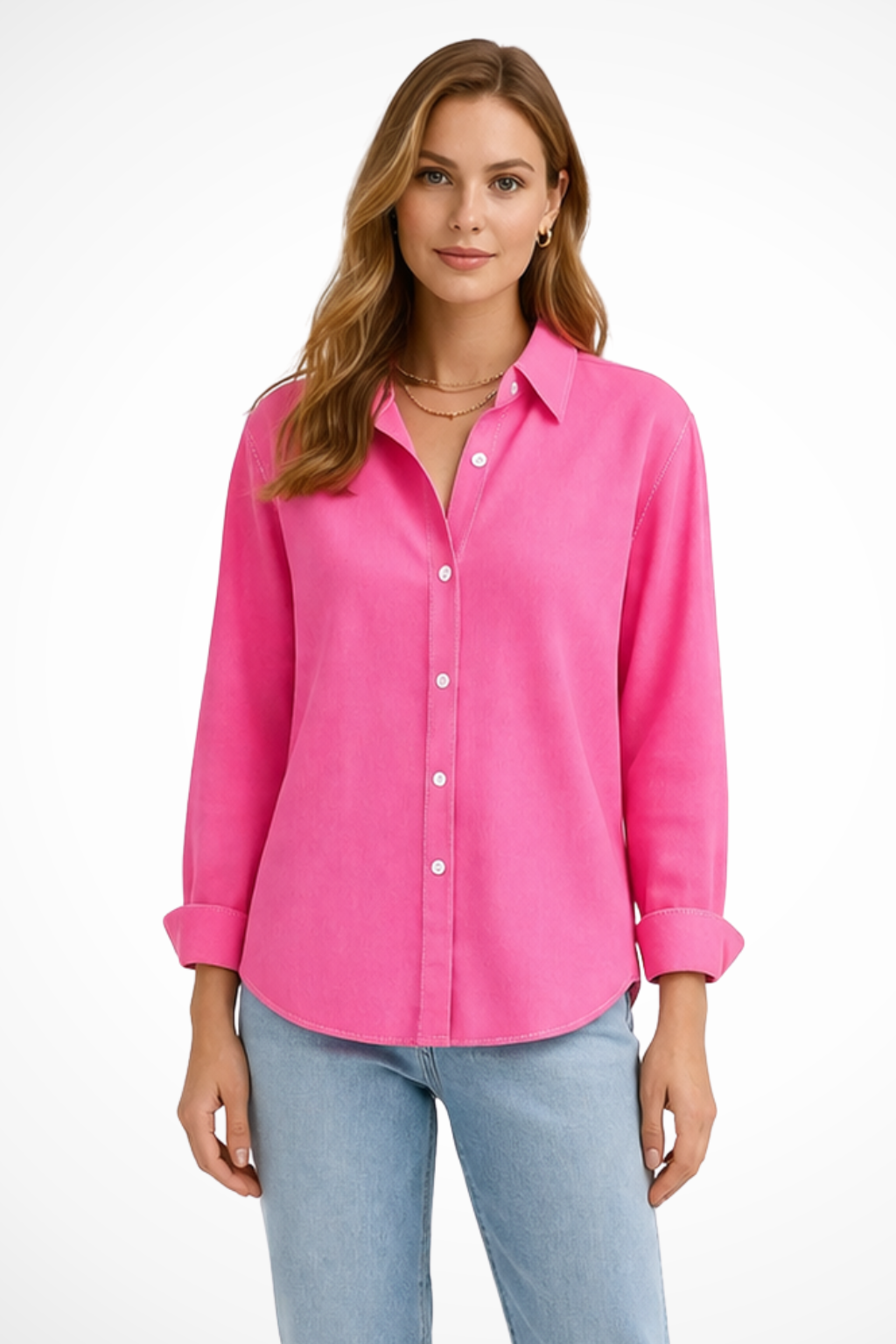 Blusa da Donna con Colletto Classico