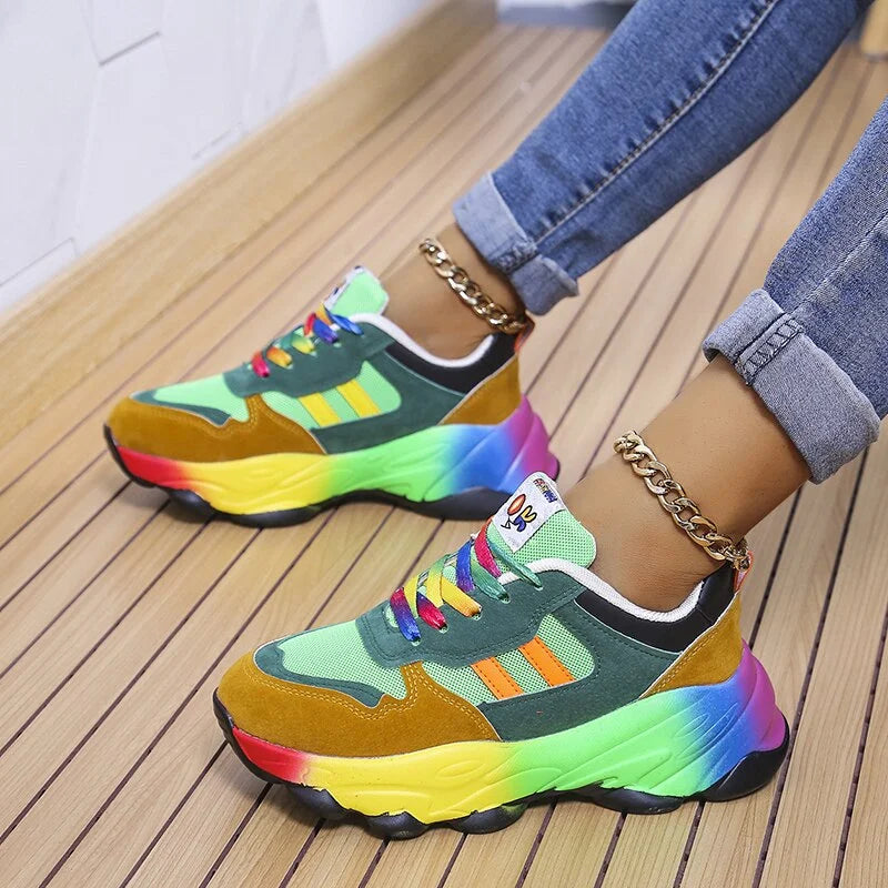 Scarpe da ginnastica ortopediche colorate - Klea