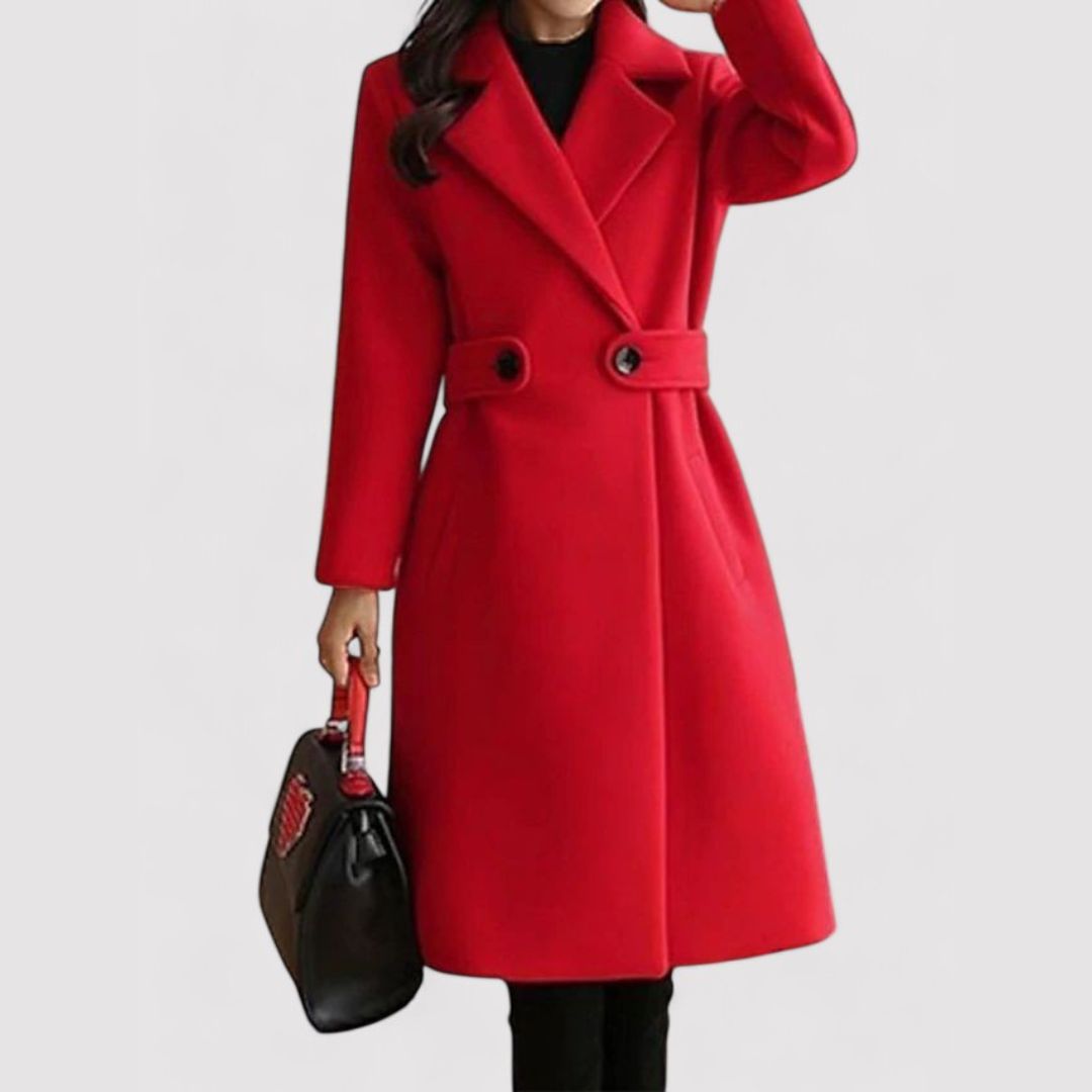 Vina - Elegante cappotto lungo invernale