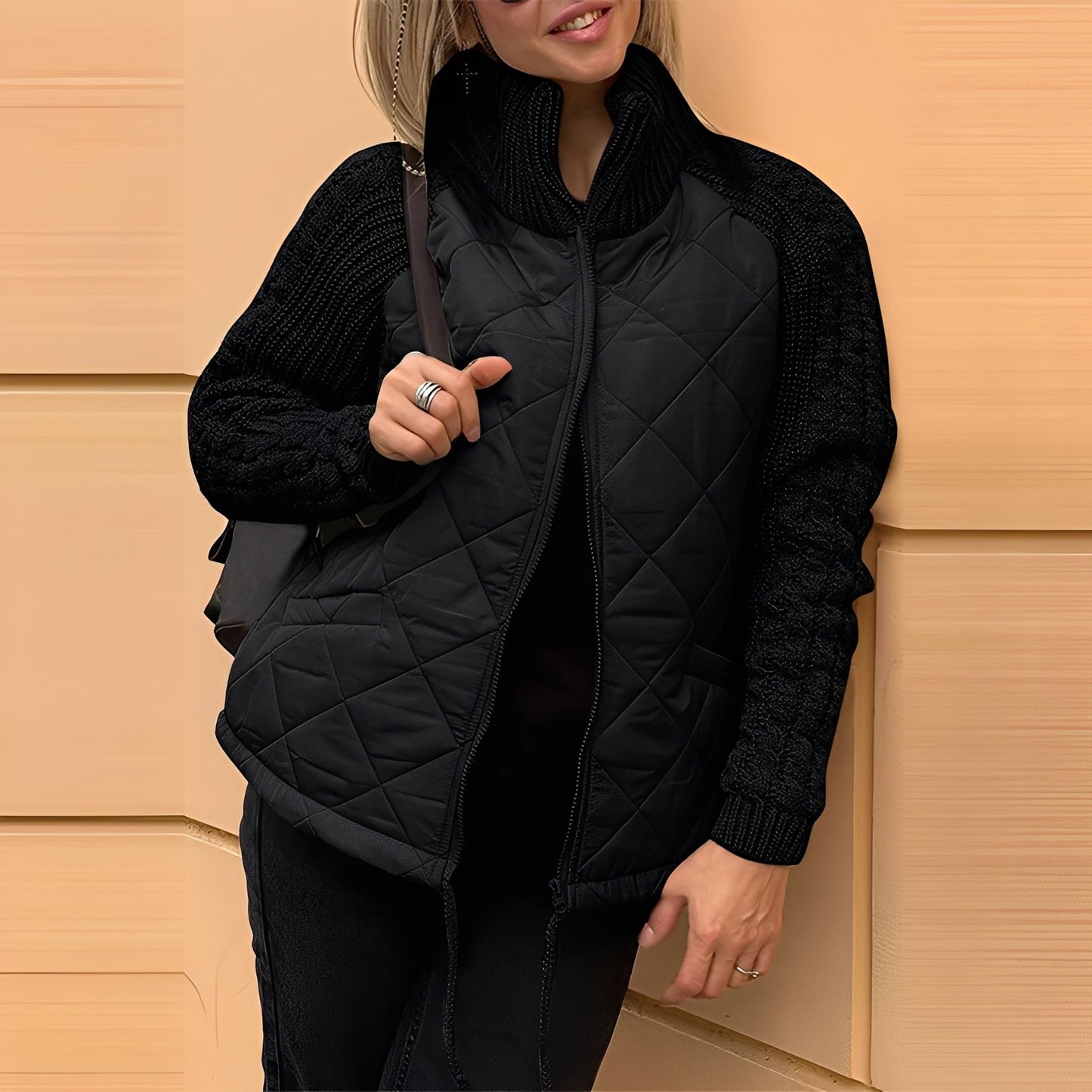 Yuna - Giacca Imbottita Calda e Stilosa con Tasche