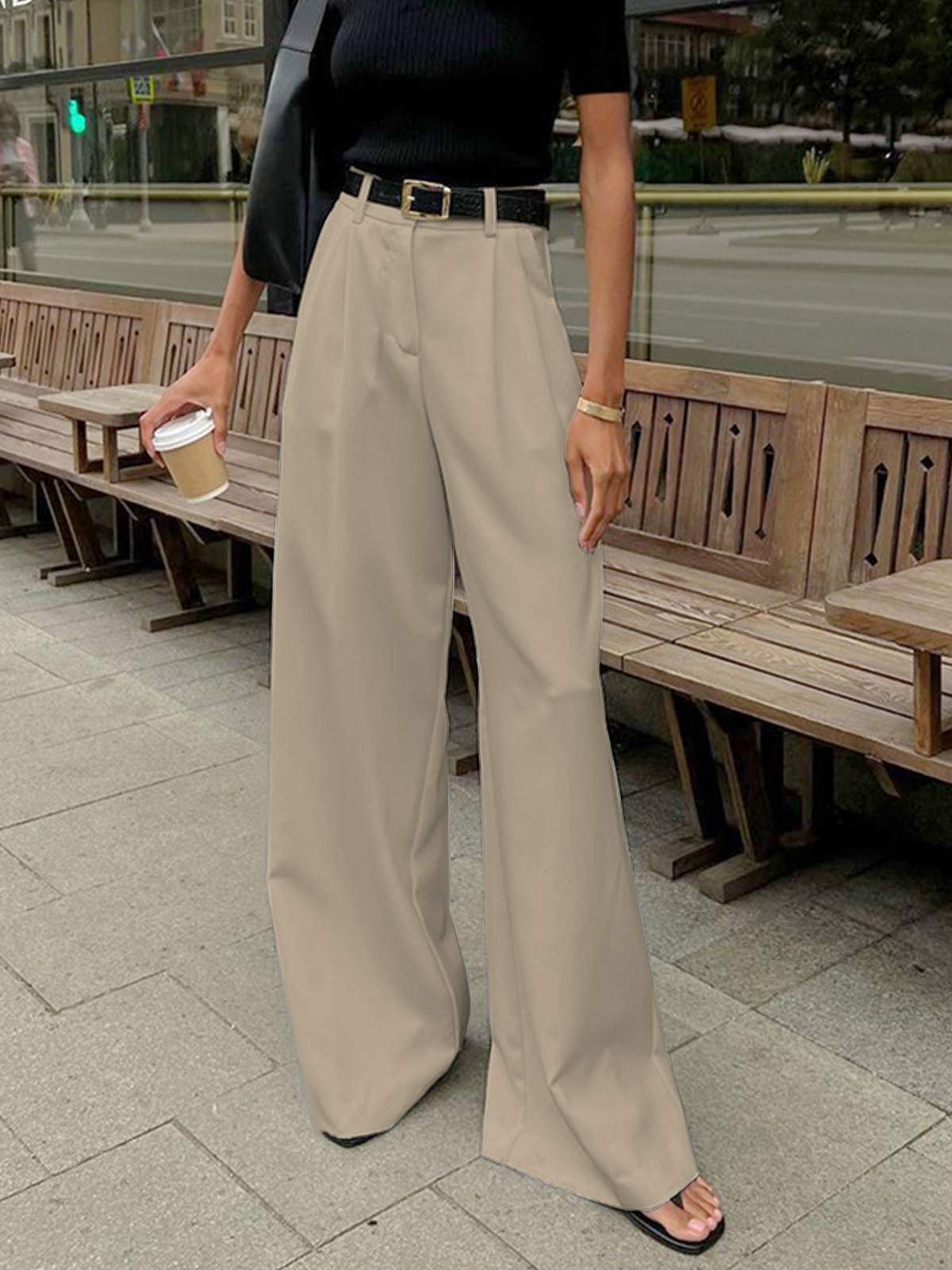 Pantaloni Donna Boho Corti Relaxed