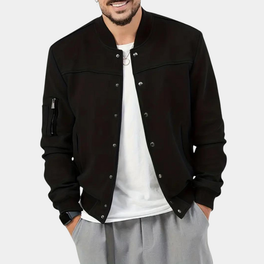 Baron - Giacca bomber casual da uomo