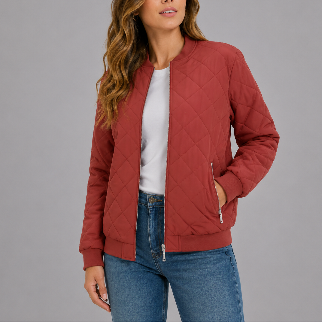 Giacca Bomber Trapuntata Classica da Donna