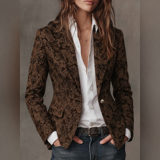 Blazer Sartoriale Strutturato Elegante da Donna