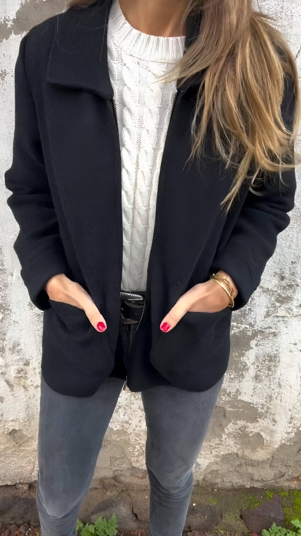 Tristen - Cardigan blazer classico e versatile