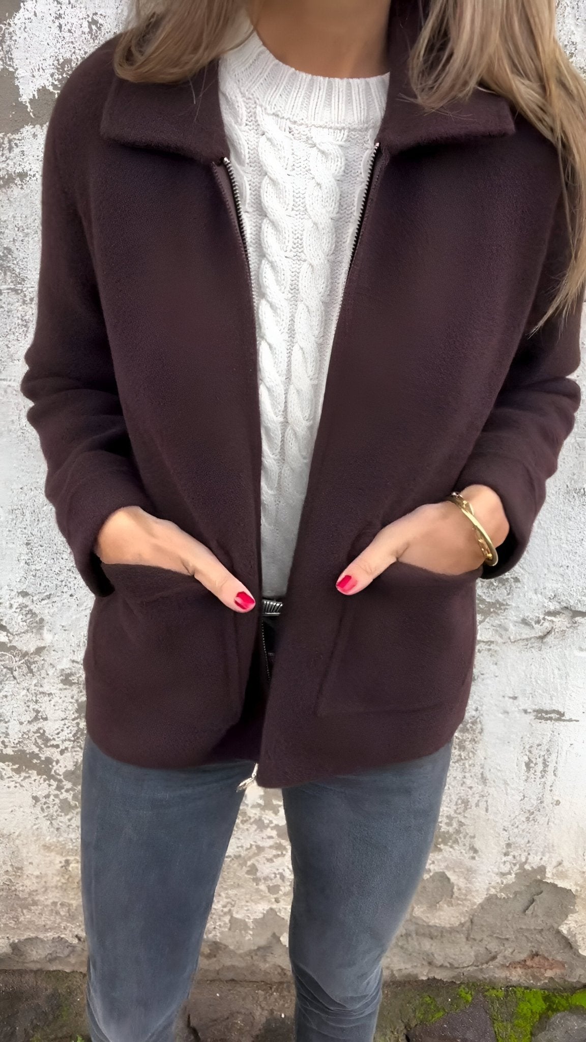 Tristen - Cardigan blazer classico e versatile
