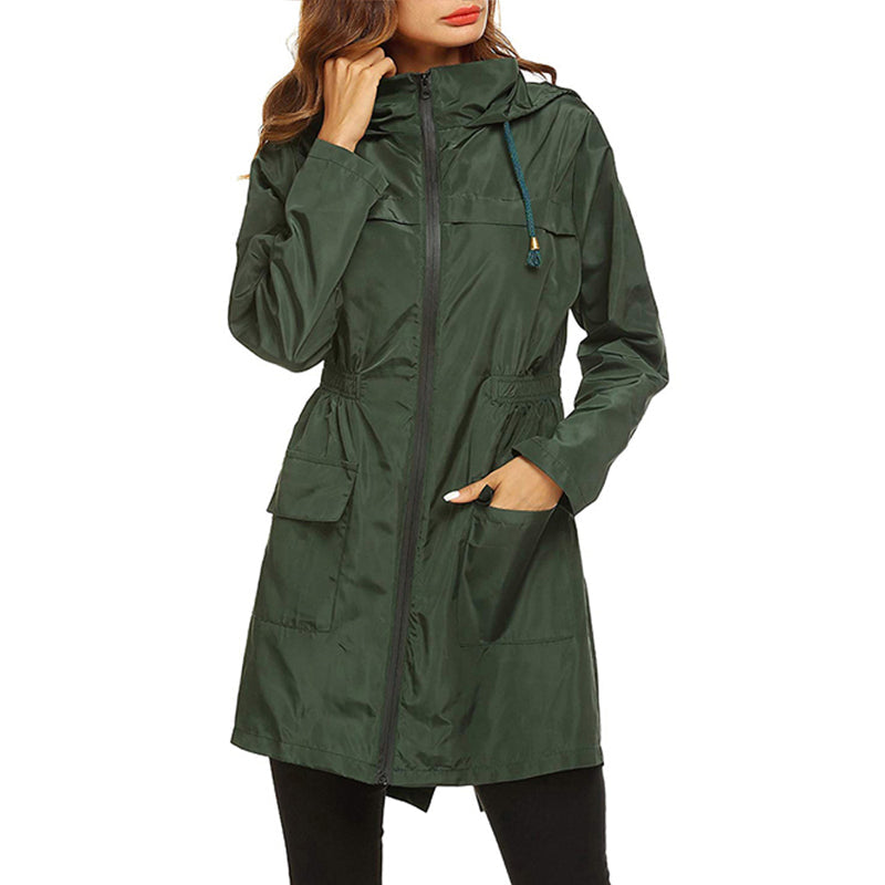 Leanna - Giacca casual da esterno con zip