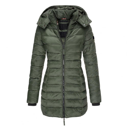 Sloane - Cappotto trapuntato elegante e versatile con cappuccio rimovibile