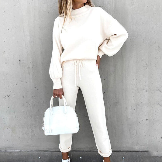 Leticiana - Set cozy con maglione caldo e pantaloni