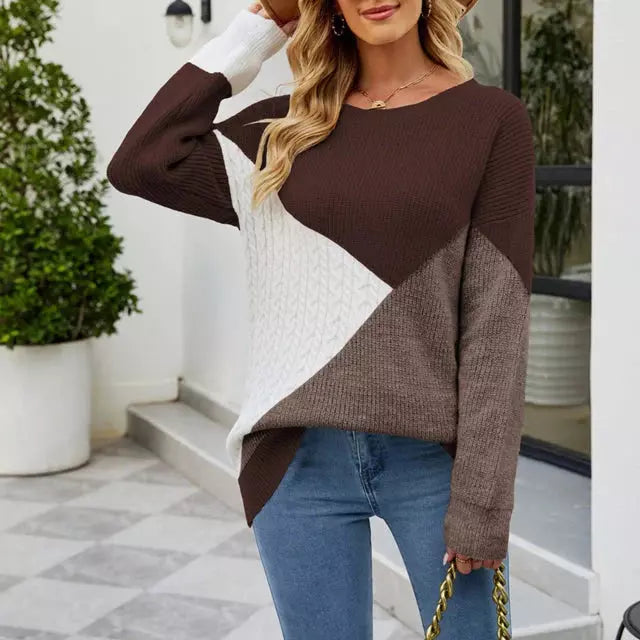Calla - Maglione lavorato a maglia casual e alla moda