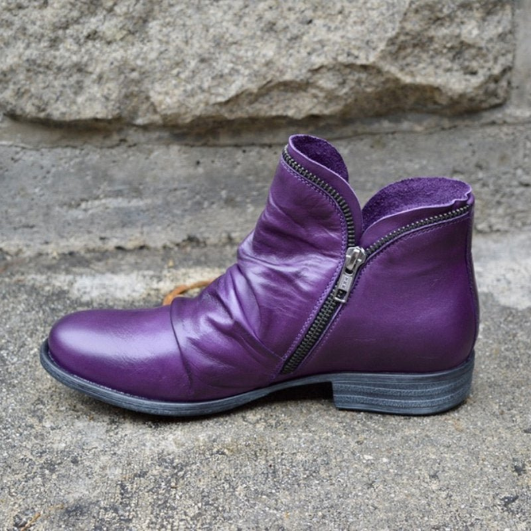 Stivaletti da Donna con Zip Laterale