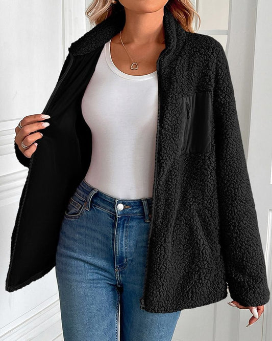 Tierra - Giacca calda in sherpa fleece