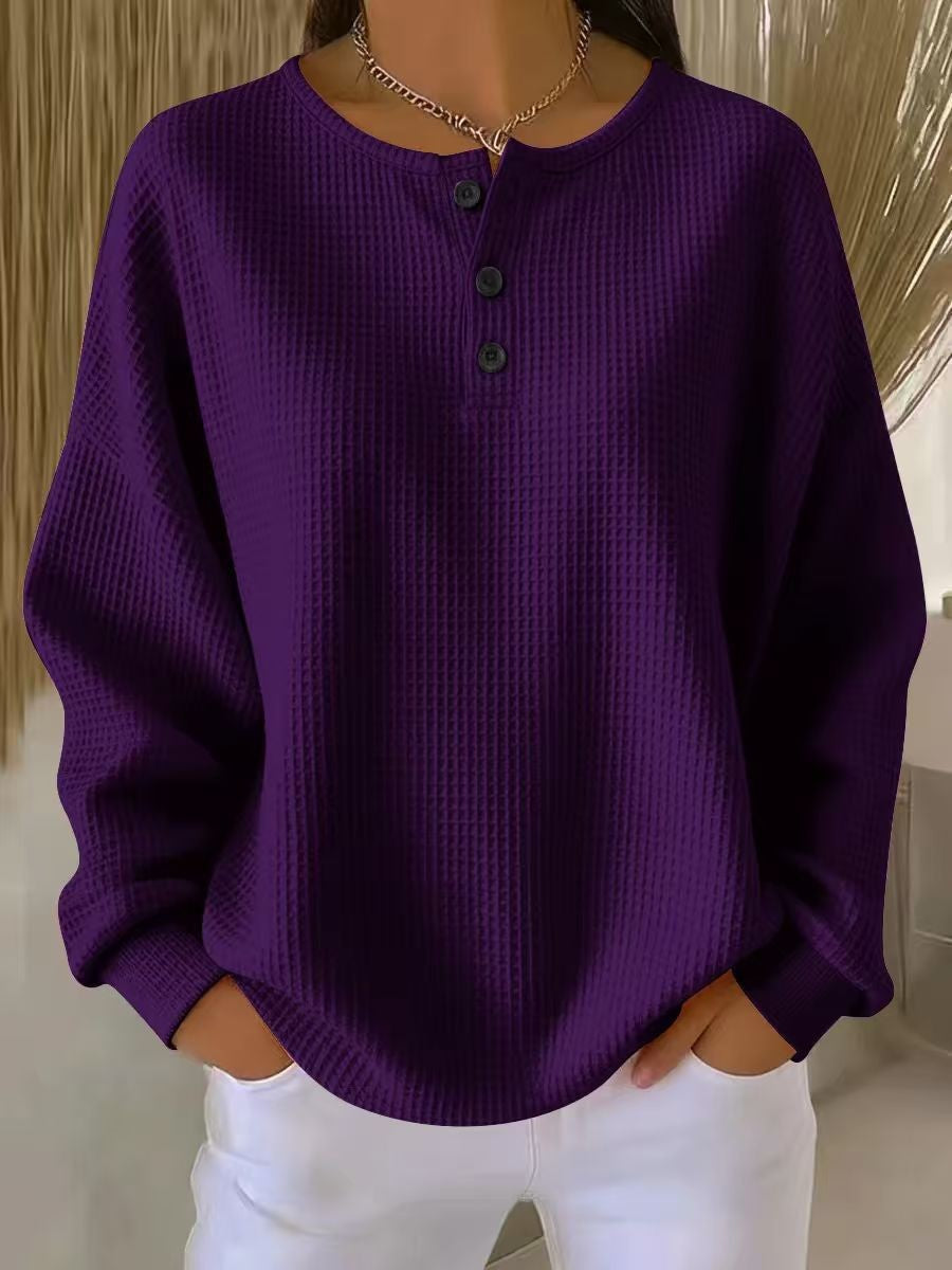 Veloura - Maglione caldo chic a maglia larga