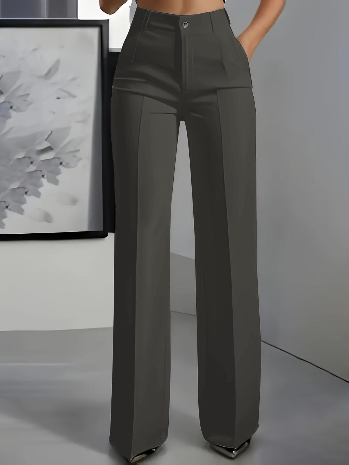 Pantaloni Sartoriali da Donna a Vita Alta