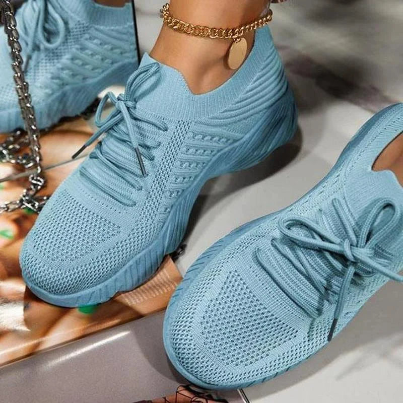 Priscilla - Scarpe da ginnastica ortopediche da donna in rete