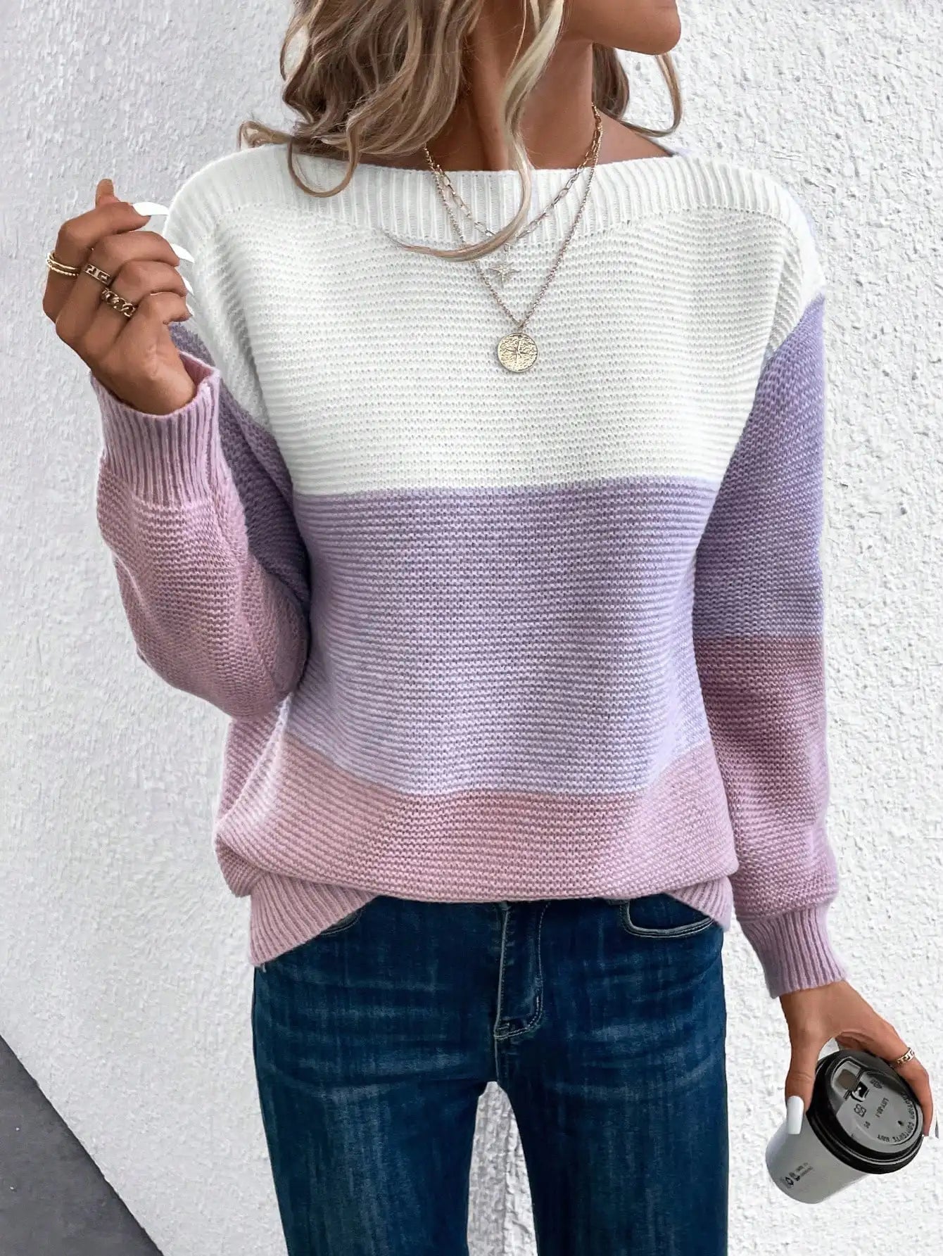 Venus - Maglione elegante e caldo lavorato a maglia