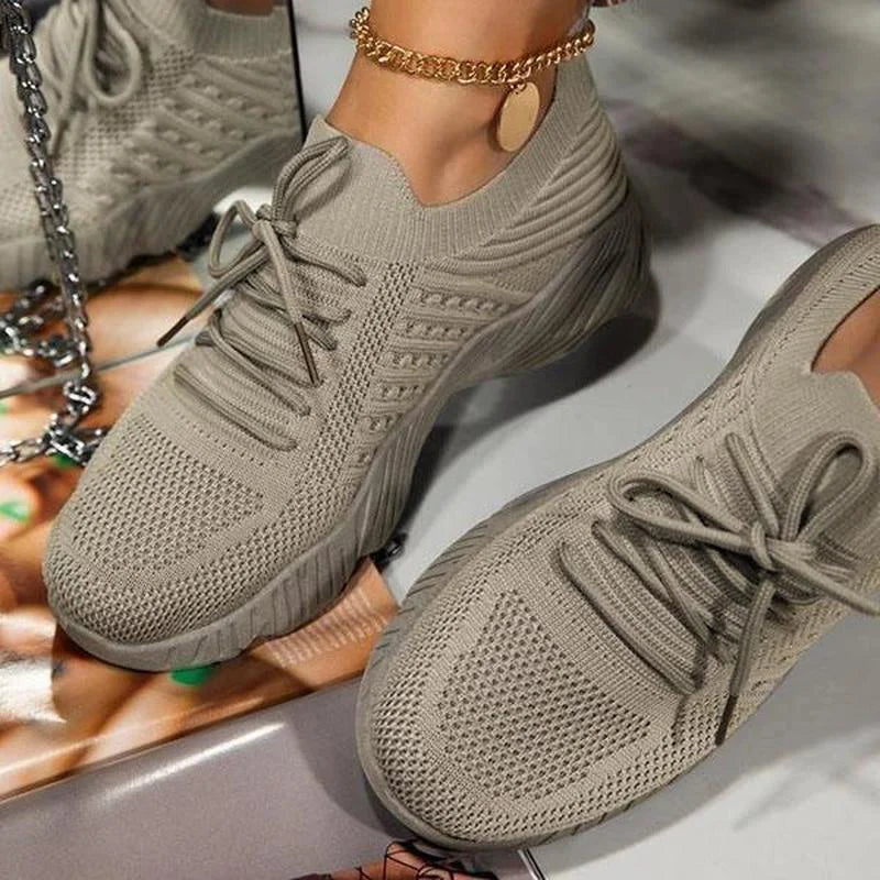 Priscilla - Scarpe da ginnastica ortopediche da donna in rete