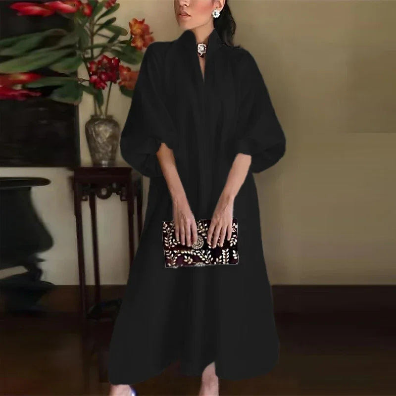 Liliah - Elegante Abito Maxi Lungo