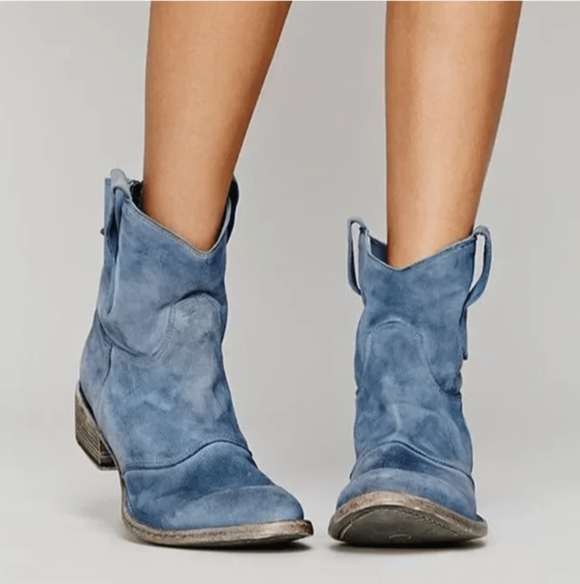 Stivaletti Comfort in Camoscio da Donna