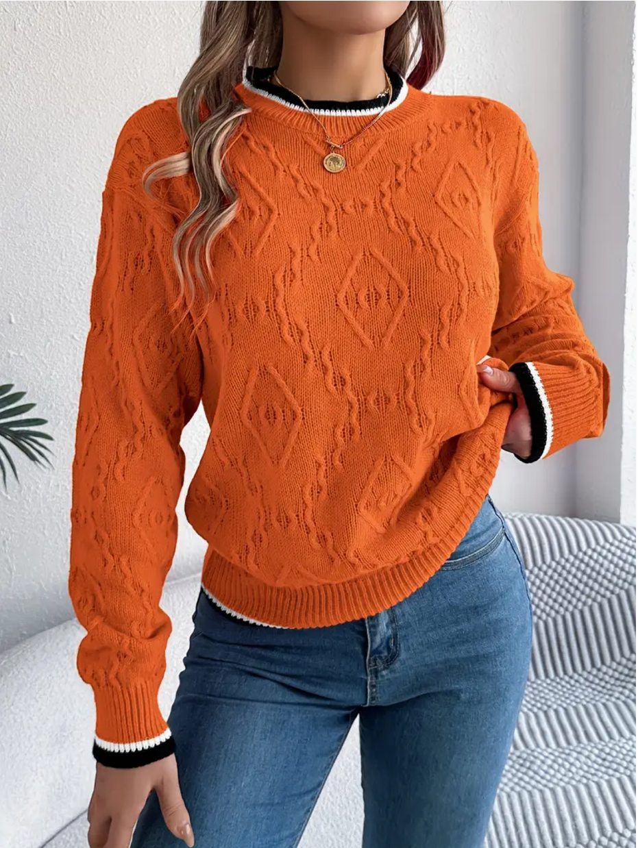 Aubree - Elegante Maglione Girocollo