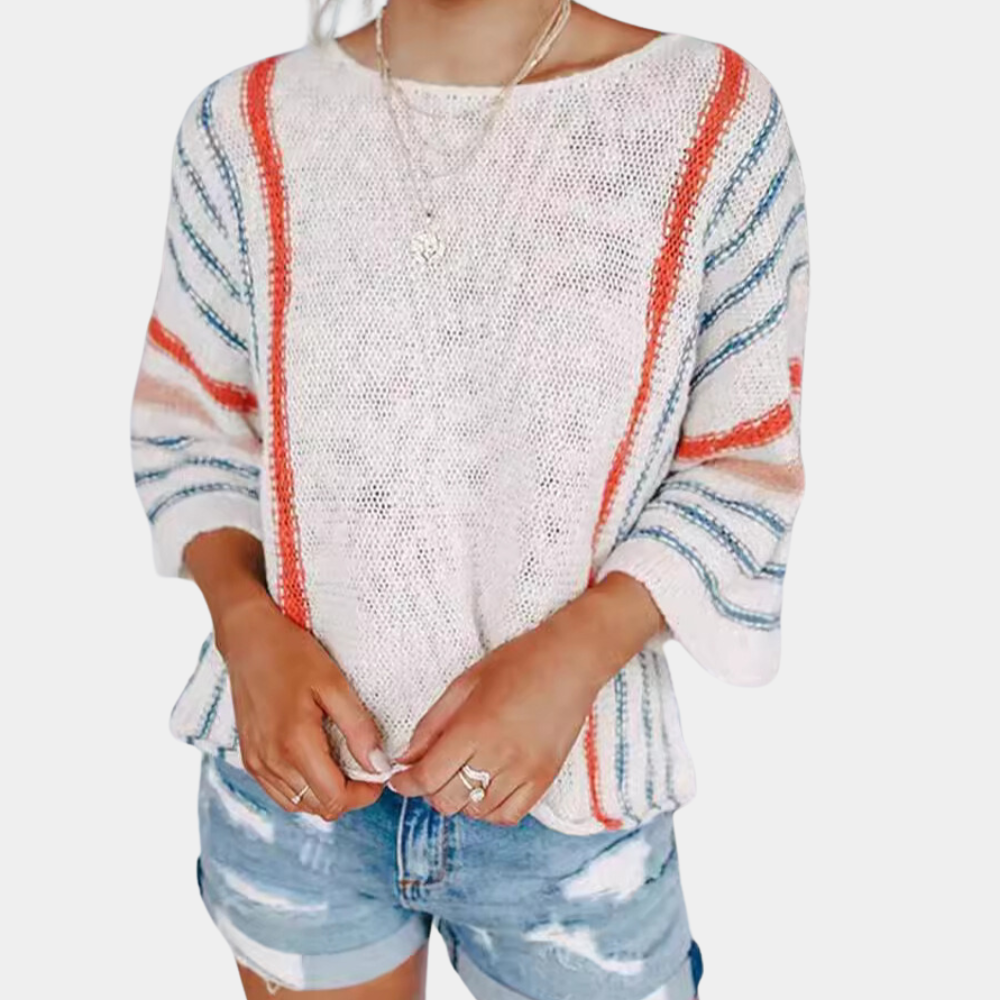 Vanna - Maglione lavorato a maglia casual, stiloso e ampio
